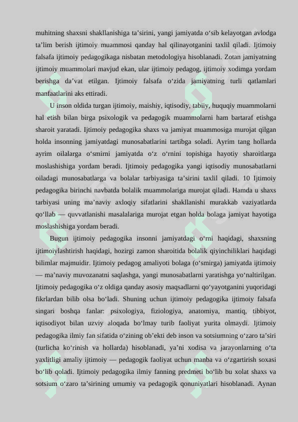 Bolalarda ijtimoiy tajribani shakllantirish metodikasi 5