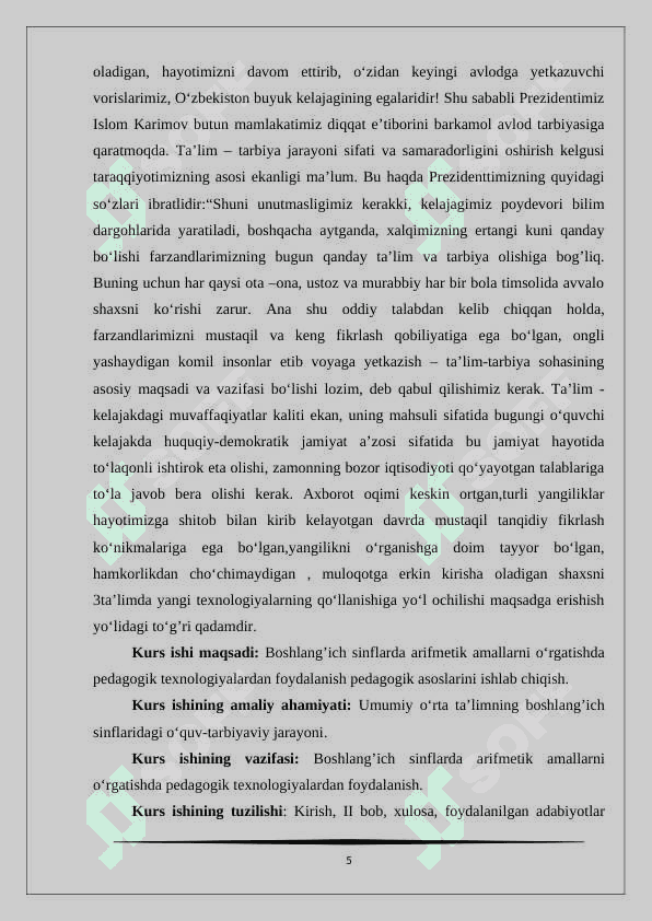 100 ichida sonlarni raqamlasni o’rganish 5