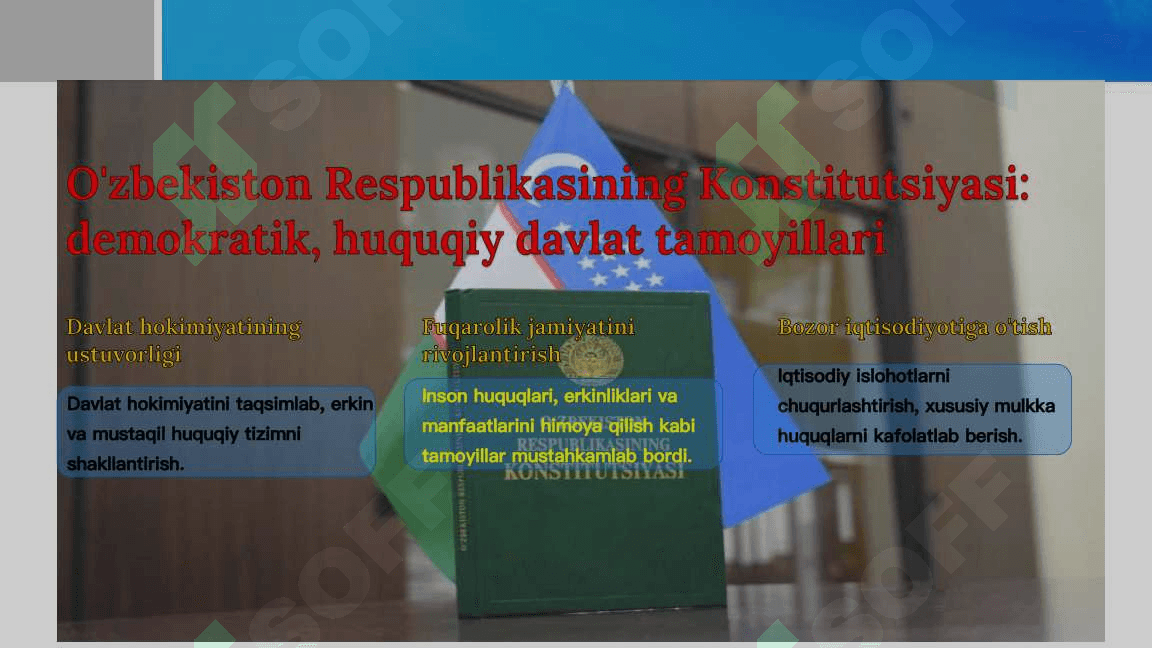 O'zbekistonda demokratik, fuqarolik jamiyati asoslarining shakllanishi. 3