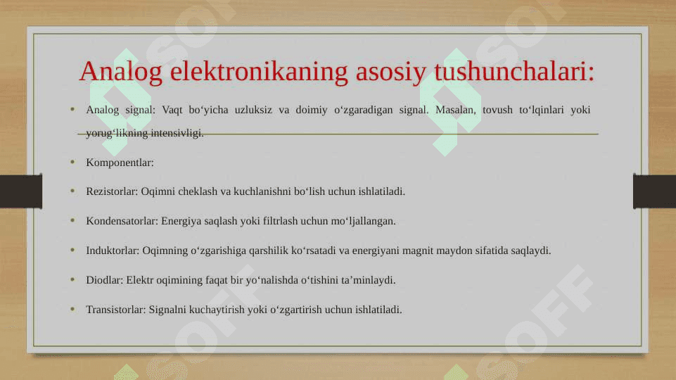 Analog elektronika 4