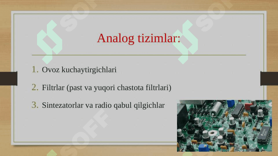 Analog elektronika 5