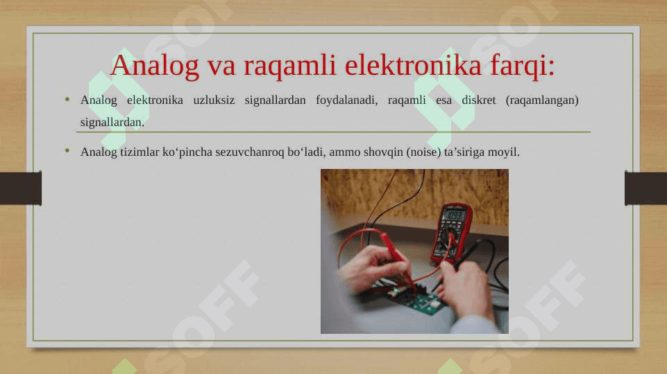 Analog elektronika 6