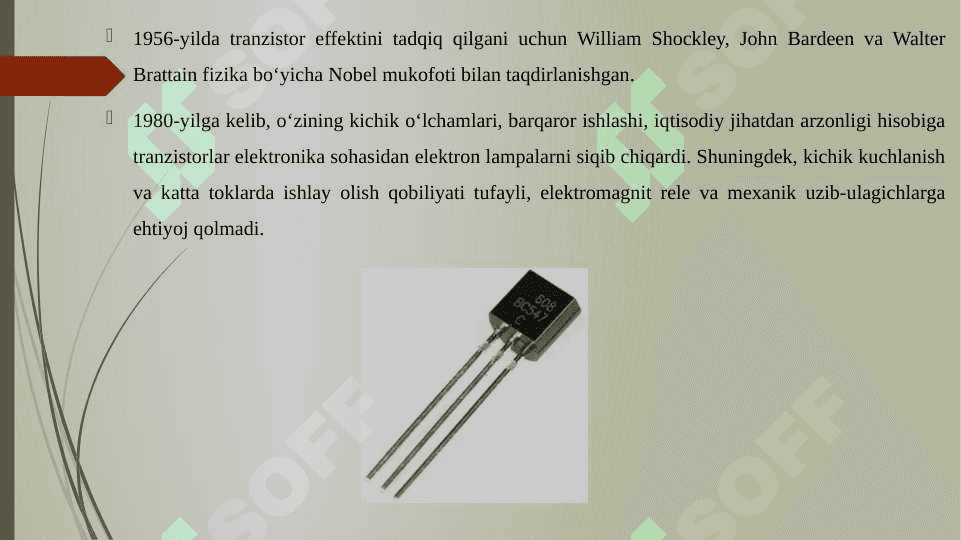 Kanalli induksiyalangan va kanaliqurilgan MDYa-tranzistorlarning tuzilishi va ishlash prinsiplari 6