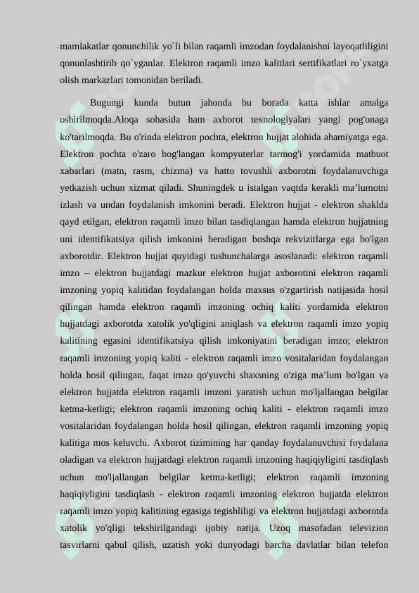 KIBERXAVFSIZLIK SOHASIDA KARRERA YO'LLARINI O'RGANISH. 6