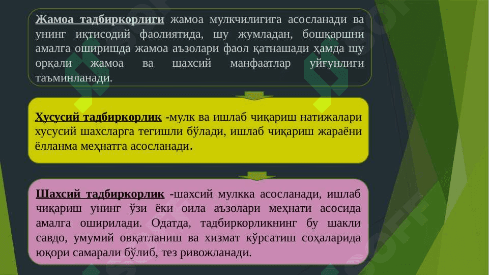TADBIRKORLIK HUQUQI TUSHUNCHASI VA MANBALARI 8