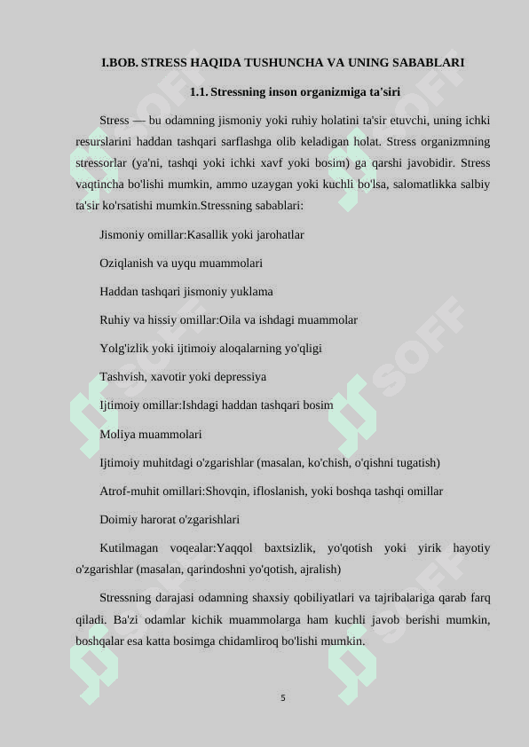 STRESS PROFILAKTIKASI VA UNI BARTARAF ETISH YO'LLARI 5
