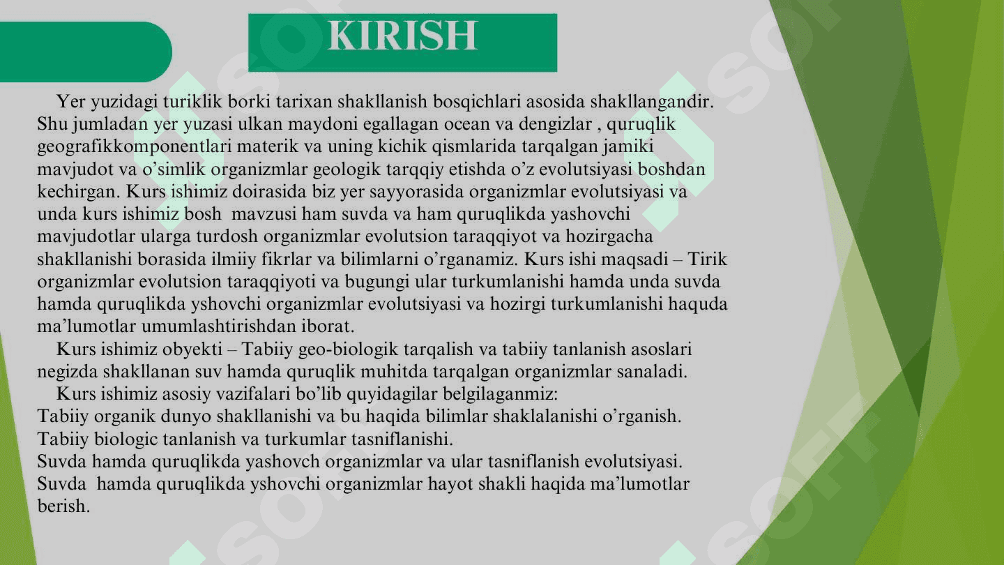 Suvda hamda quruqlikda yashovchilarning kelib chiqishi va evolyutsiyasi. Amfibiyalar 3