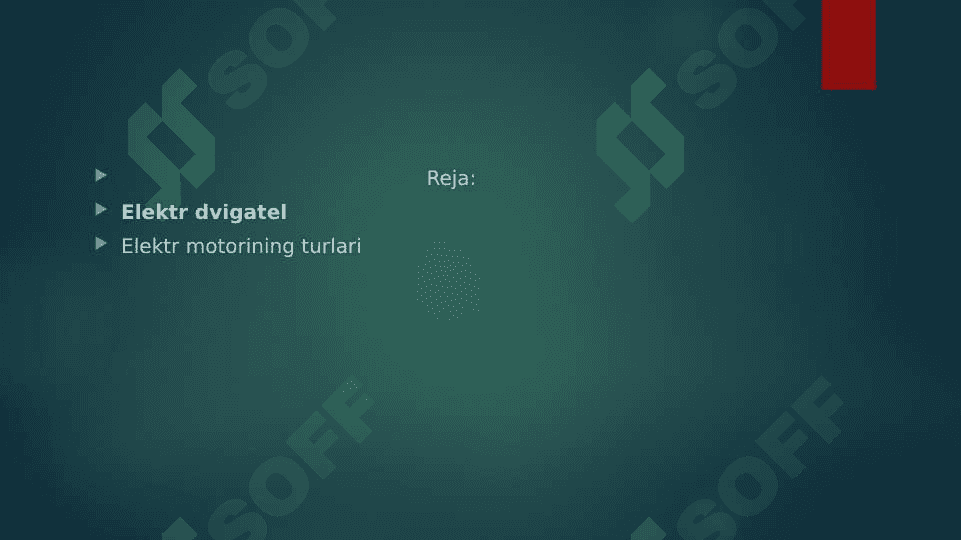 Elektr dvigatellar va ularning turlari 2
