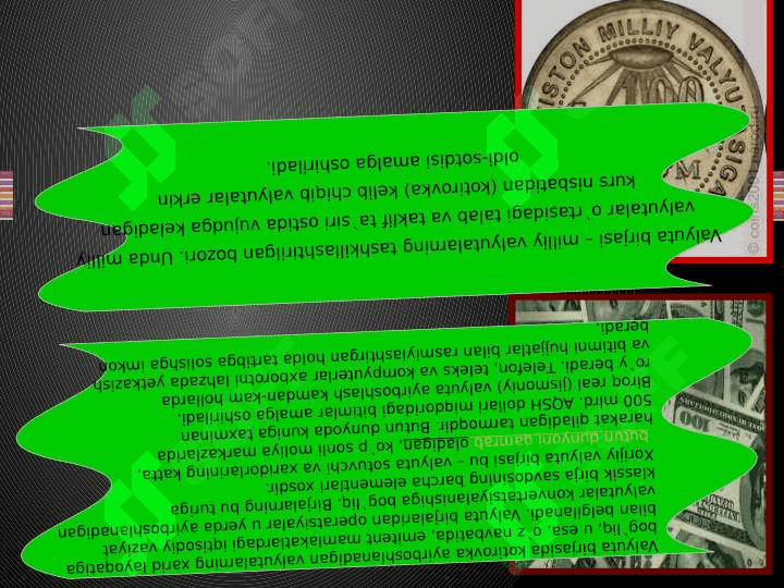 Xorijiy mamlakatlardagi valyuta birjalari faoliyati 2