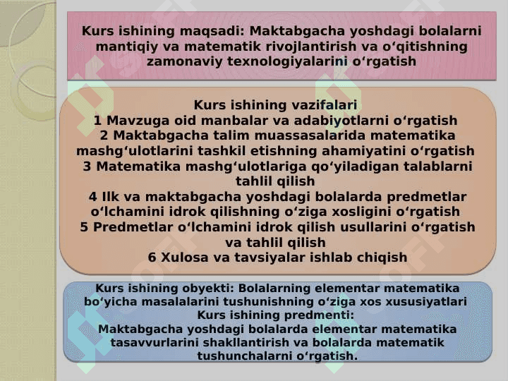 Maktabgacha yoshdagi bolalarni mantiqiy va matematik rivojlantirish va o‘qitishning zamonaviy texnologiyalari 4