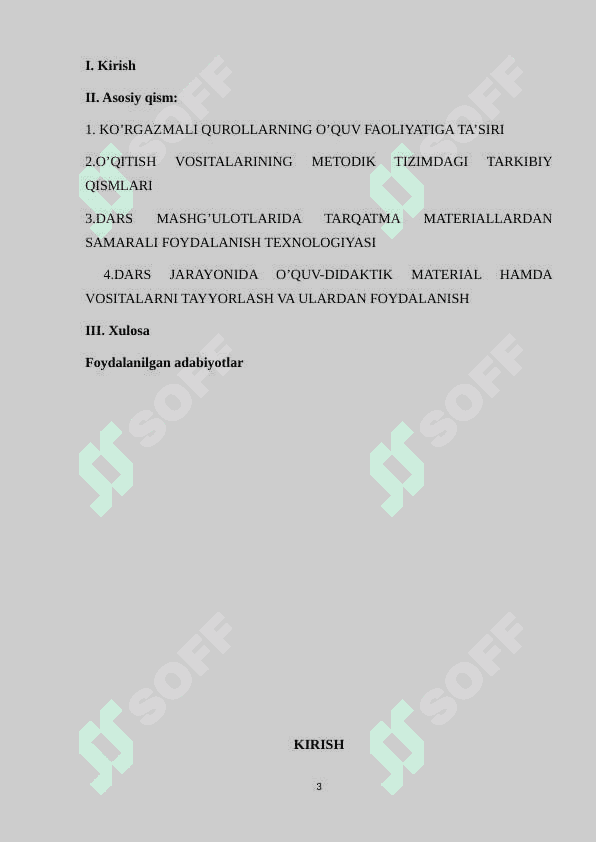 O’QISH DARSLARIDA KO’RGAZMALI VOSITALARDAN FOYDALANISH 3