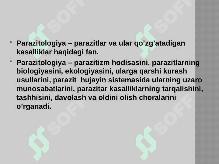 TIBBIY PARAZITOLOGIYA. 4