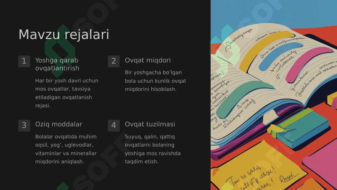 Bir yoshgacha boʻlgan bolalarni ovqatlantirish texnikasi 2