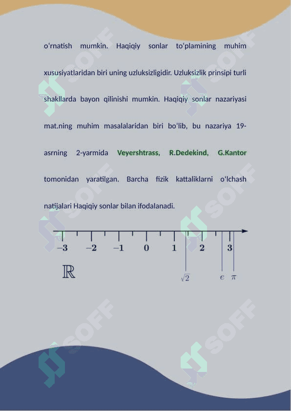Haqiqiy sonning moduli va uning xossalari 3