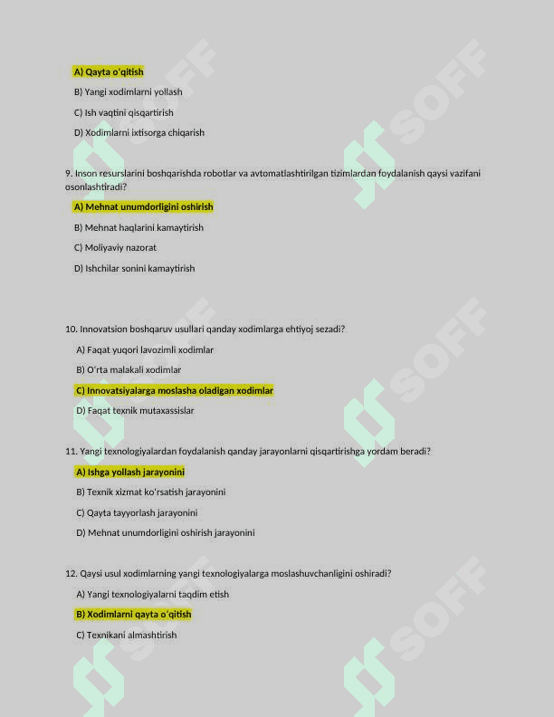 Informatika test 8