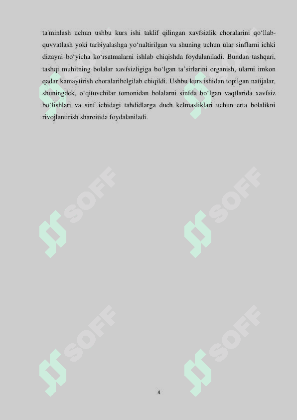 MAKTABGACHA TA’LIM MUASSASALARIDA BOLALAR HAYOTI VA XAVFSIZLIGINI MUXOFAZA QILISH. 5