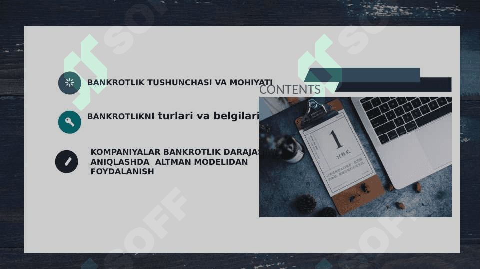 Bankrotlikni aniqlash modellari 2