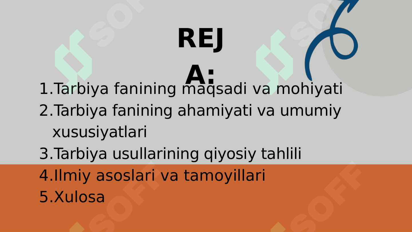 Tarbiya fanining o'ziga xosliklarini qiyosiy tahlil qilish 2