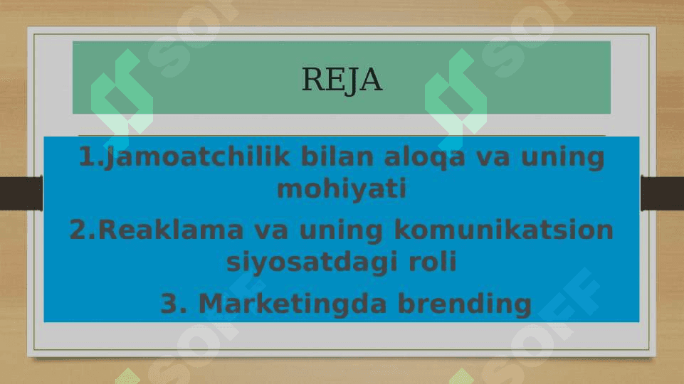 MARKETINGDA KOMUNIKATSIYA SIYOSATI 2