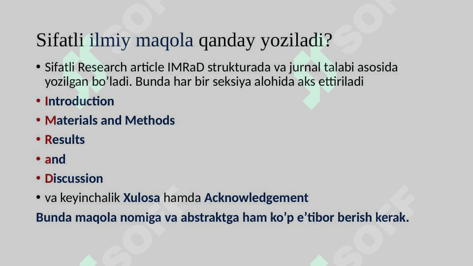 SIFATLI Ilmiy maqola yozish qiyinmi? 4