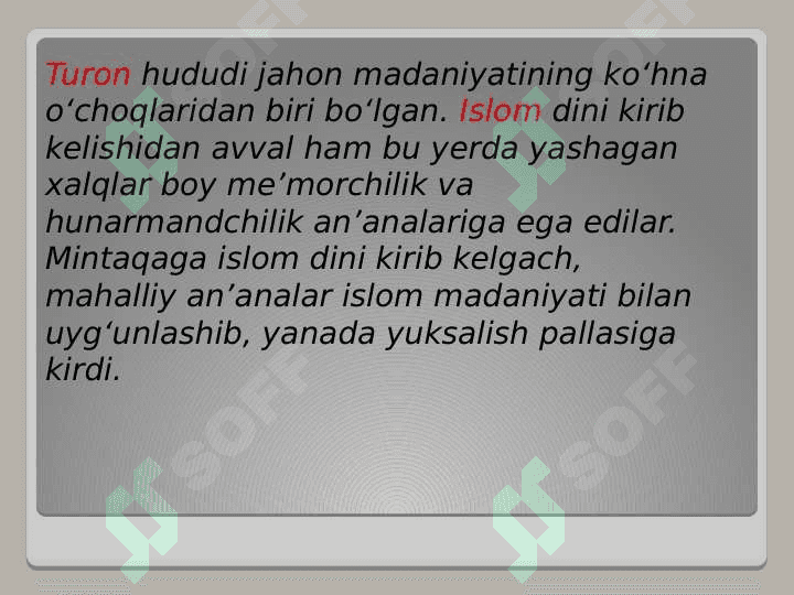 O'rta asr mutafakkirlari 4