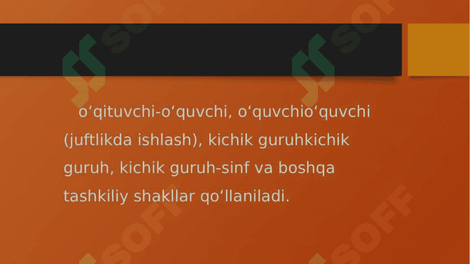Hamkorlik pedagogikasining tarkibiy qismlari 8