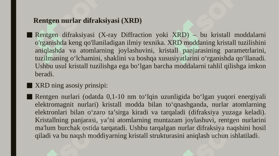 Nanozarrachalarni fizik-kimyoviy tahlil qilish usullari 3