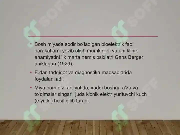 Elektrografiya usullarining fizik asoslari (EEG, EMG) 5