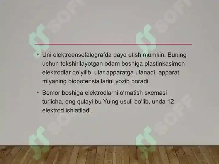 Elektrografiya usullarining fizik asoslari (EEG, EMG) 6