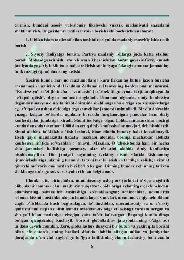 DINIY EKSTREMIZM TERRORIZMGA VA QARSHI KURASH 6