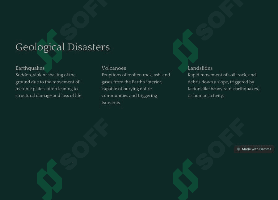 Types of disaster 3