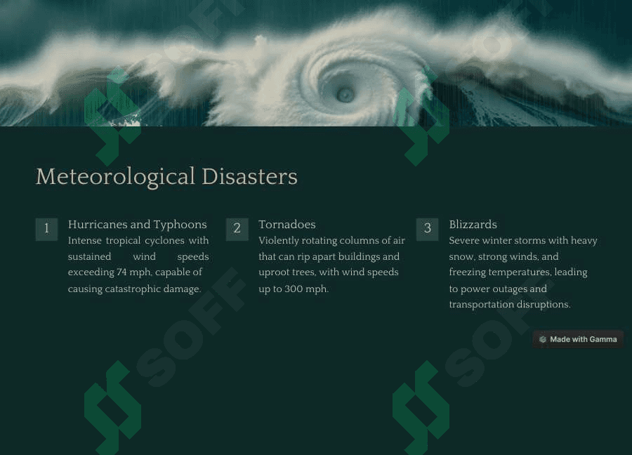 Types of disaster 4