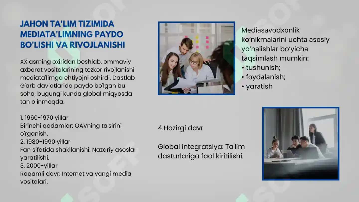 Mediata'limning jahon taʼlim tizimida tutgan oʼrni 4