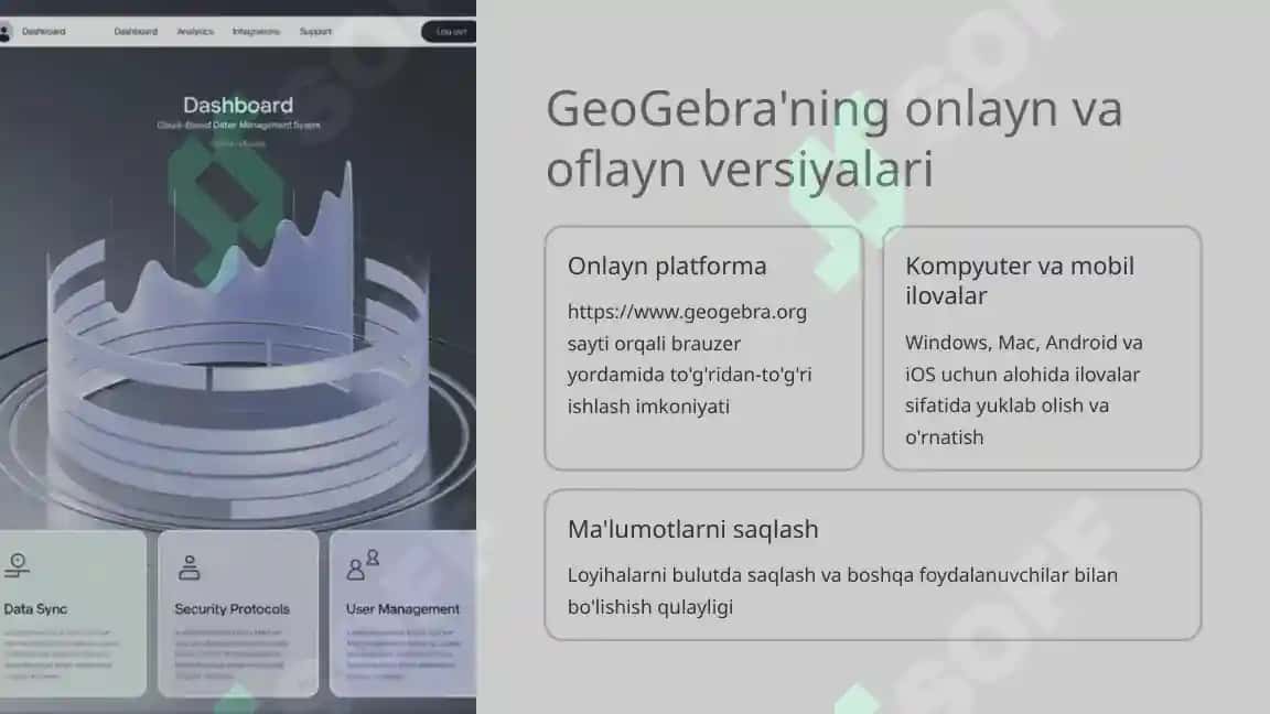 GeoGebra sayti va undan foydalanish 5