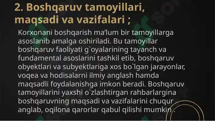 KORXONALAR FAOLIYATINI BOSHQARISHNING NAZARIY ASOSLARI 7