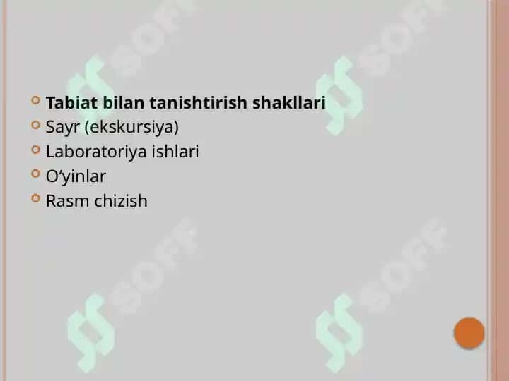 Bolalarni tabiat bilan tanishtirish 6