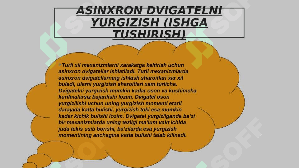 FAZALI VA QISKA TUTASHTIRILGAN ROTORLI ASINXRON DVIGATELNI ISHGA TUSHIRISH. 3