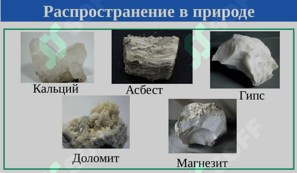 КАЛЬЦИЙ И МАГНИЙ. 5