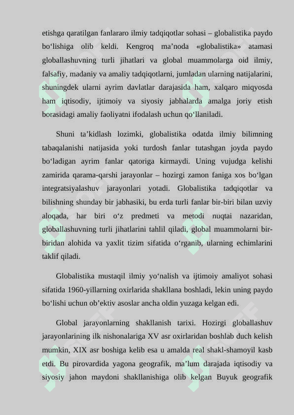 Global jarayonlar va barqaror taraqqiyot. Falsafa va mantiq. Mantiq qonunlari, falsafiy tafakkurdagi ahamiyati. 3