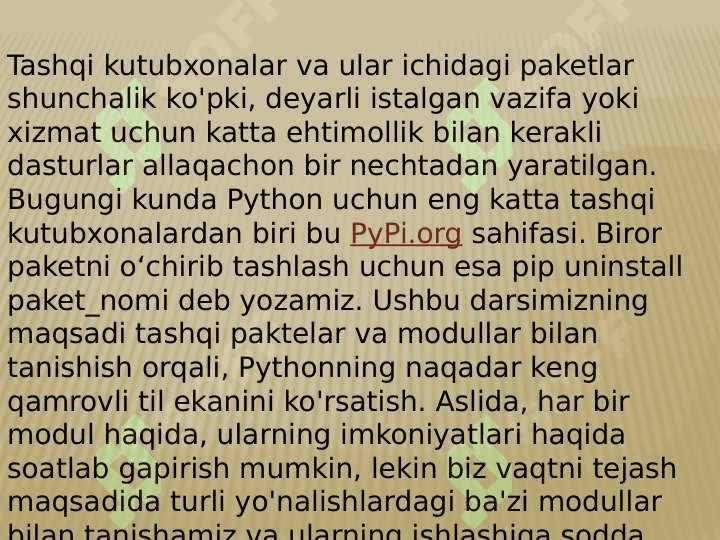 Pythonda tayyor algoritmlar kutubxonalari va u bilan ishlash 4