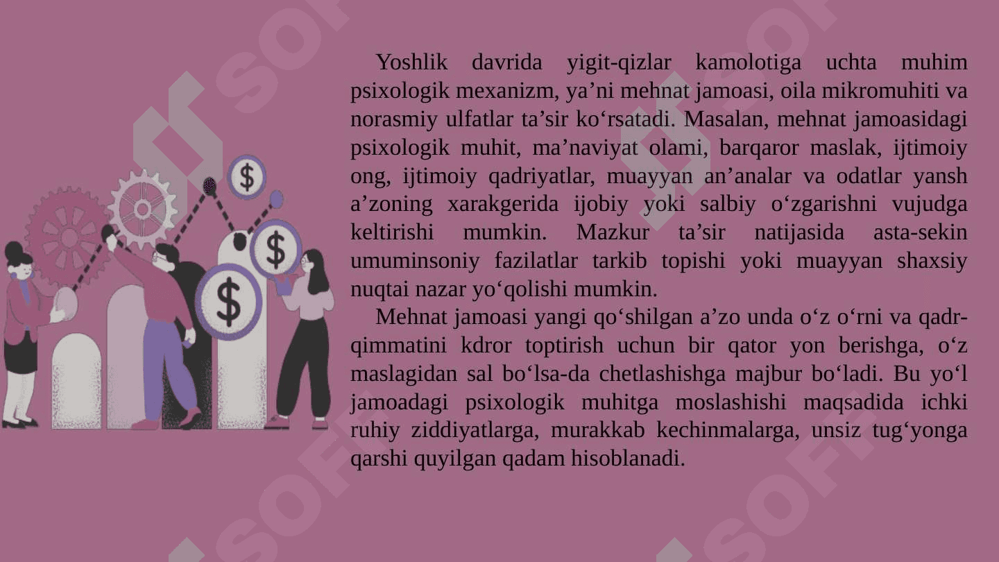 Mavzu: Yetuklik davrining psixologik xususiyatlari. 8