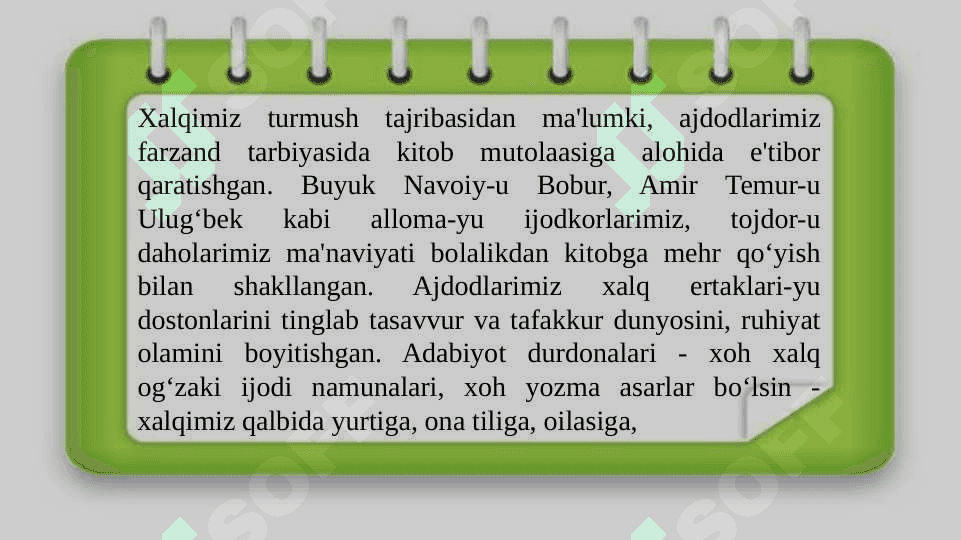 Kitobxonlik faoliyatini shakllantirish.  Kichik yoshdagi o‘quvchilarning badiiy idrok etishdagi psixologik xususiyatlari 3