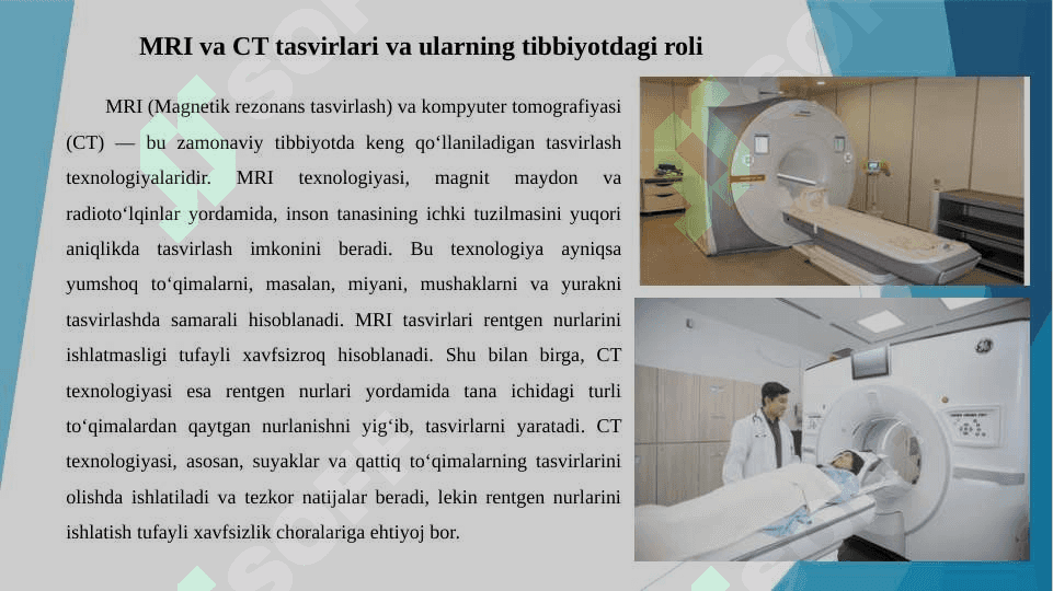 MRI va CT tasvirlarida rak hujayralarini segmentatsiya qilish 3