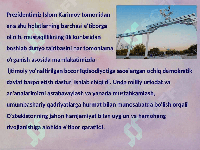 Mustaqillik yillarida amalga oshirilgan islohatlar 4