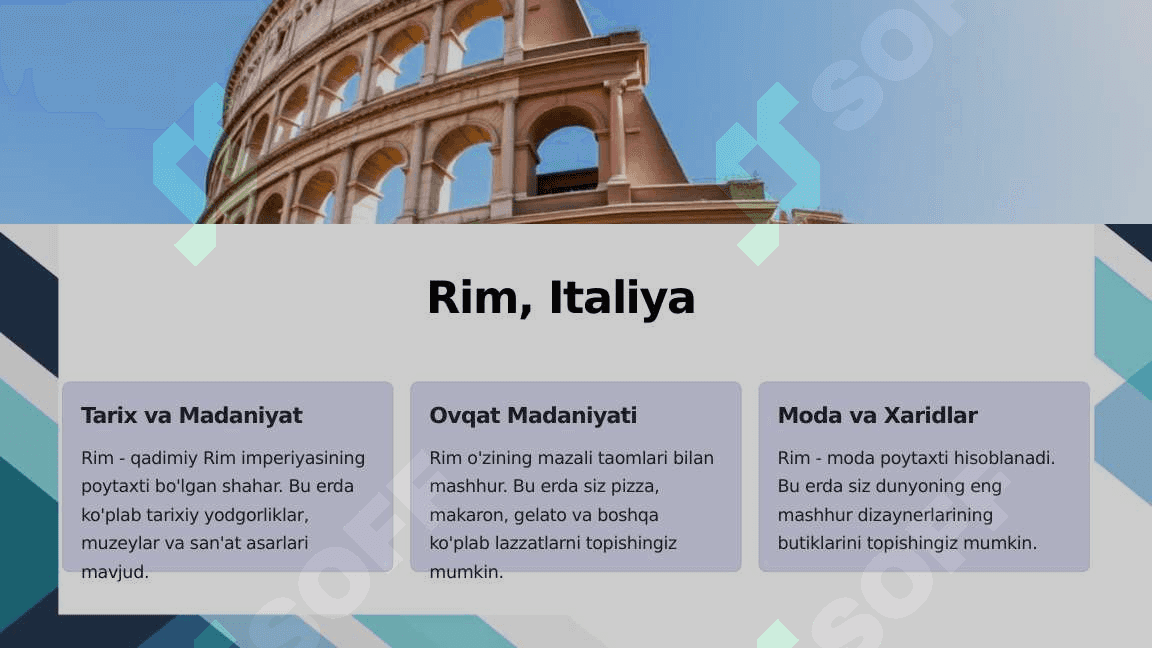 DUNYODAGI ENG MASHHUR SAYYOHLIK MASKANLARI 3
