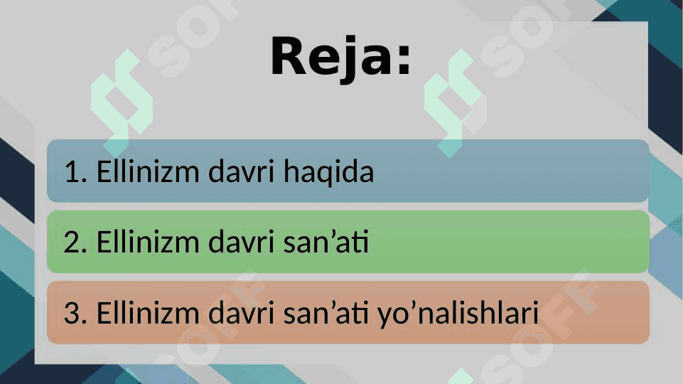 ELLINIZM DAVRI SAN'ATI 2