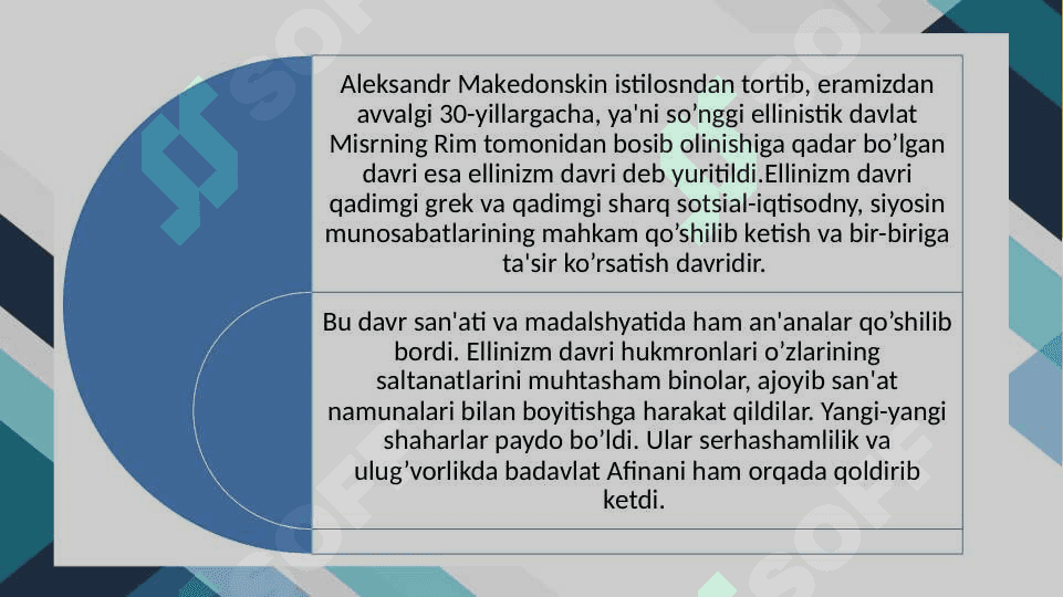 ELLINIZM DAVRI SAN'ATI 4