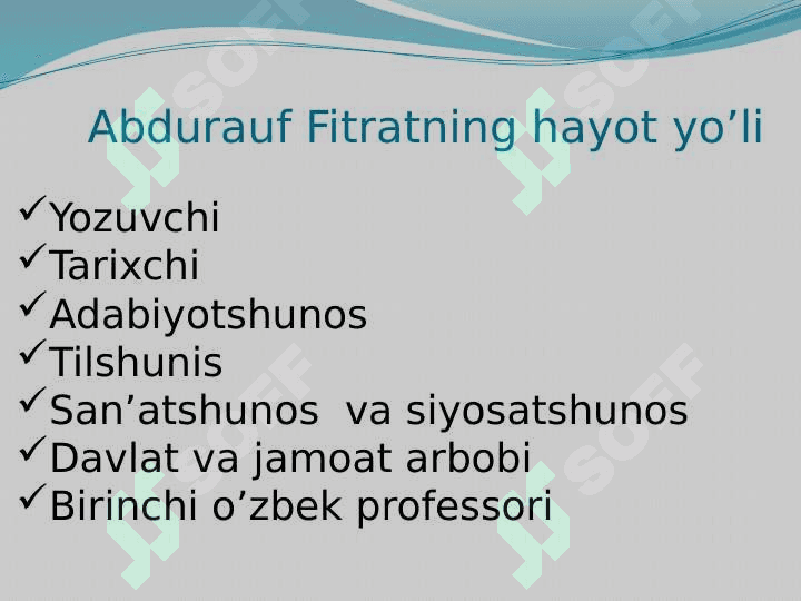 Abdurauf Fitrat 3