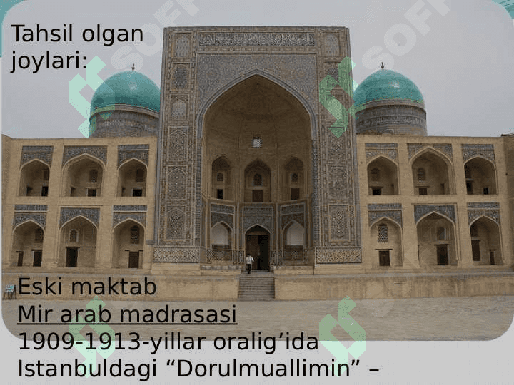 Abdurauf Fitrat 7