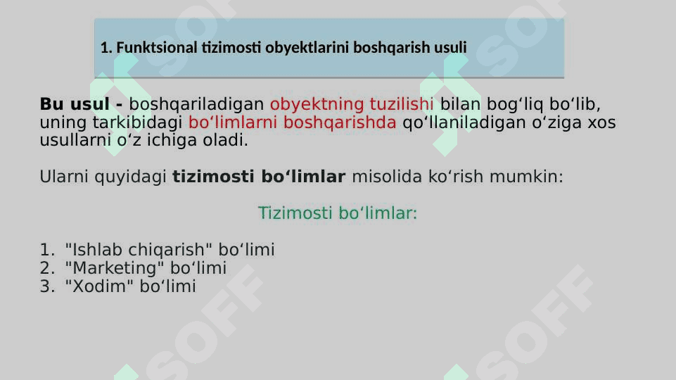 Boshqaruv usullari 7